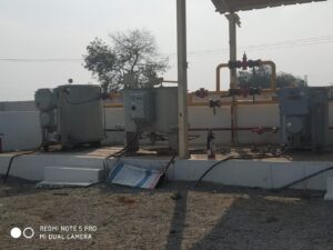 industrial gas line installation